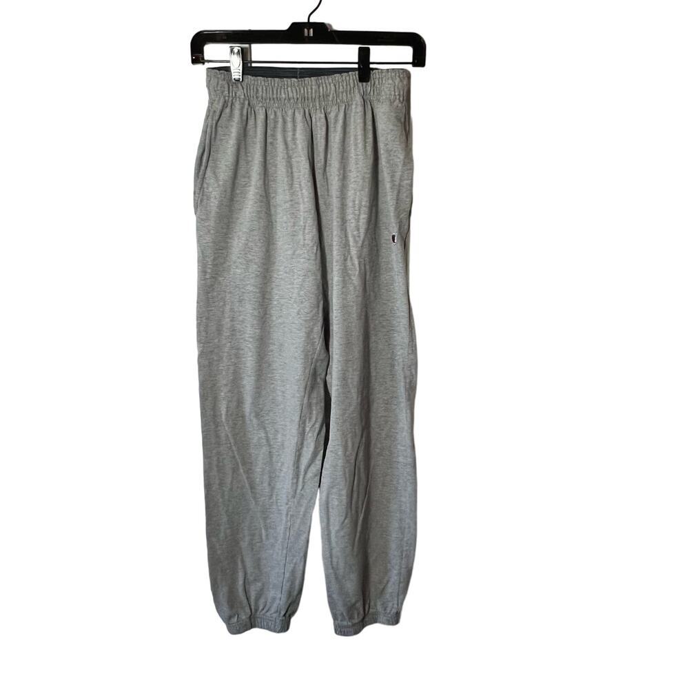 CHAMPION Boys Youth Gray Authentic Activewear Workout Jogger Sz Small‎